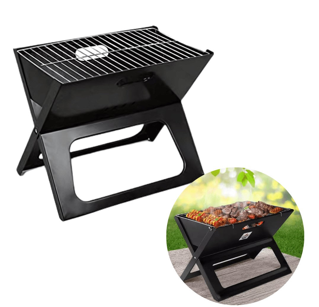 🔥¡Disfruta de asados perfectos en cualquier lugar con nuestro Asador Plegable! 🍖