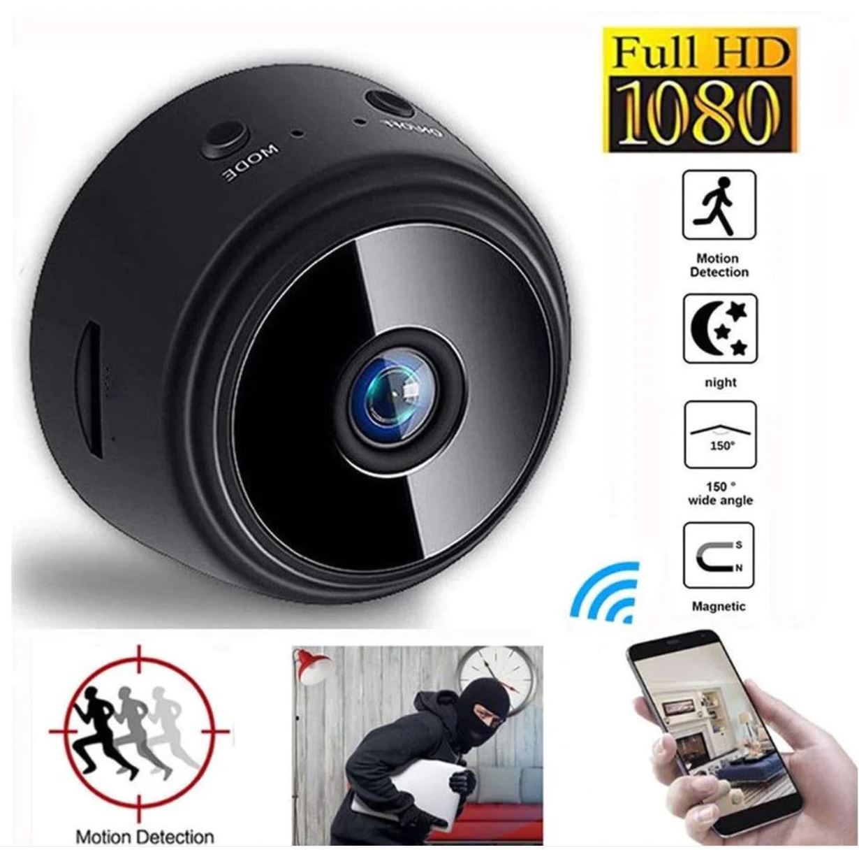 Mini Cámara: Seguridad al alcance de tu mano 📸