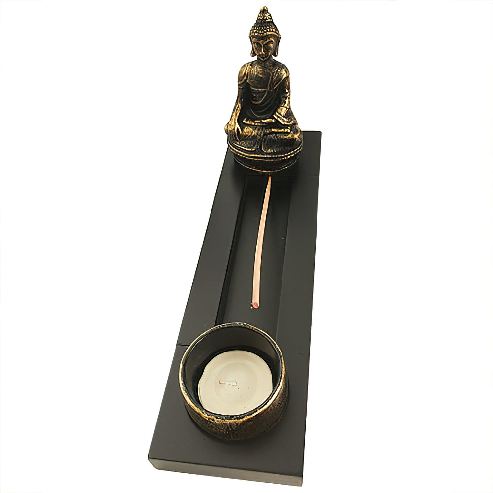 Porta Incienso Buda 🧘‍♂️: Sabiduría y Armonía para Tu Hogar ✨
