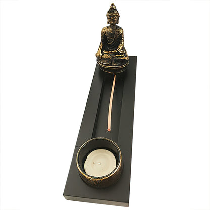 Porta Incienso Buda 🧘‍♂️: Sabiduría y Armonía para Tu Hogar ✨