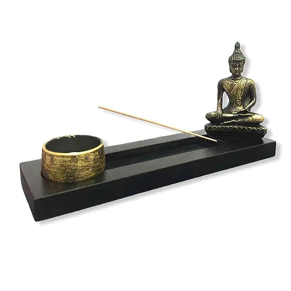Porta Incienso Buda 🧘‍♂️: Sabiduría y Armonía para Tu Hogar ✨