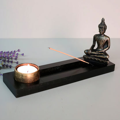 Porta Incienso Buda 🧘‍♂️: Sabiduría y Armonía para Tu Hogar ✨