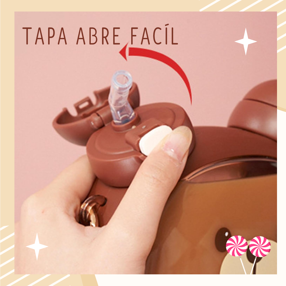 💧Hidratación divertida para pequeños y grandes 🐻 👨‍👩‍👧‍👦