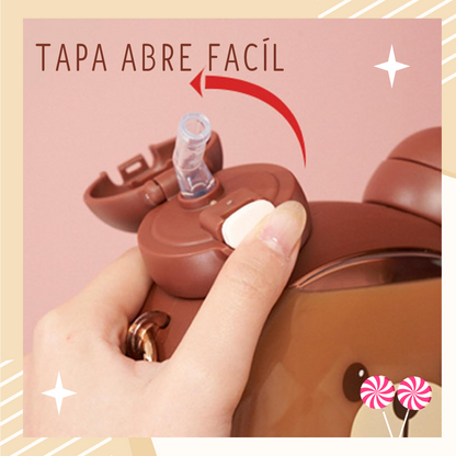 💧Hidratación divertida para pequeños y grandes 🐻 👨‍👩‍👧‍👦