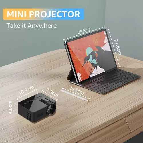 Proyector Portátil Mini: 🎬 ¡Cine en cualquier lugar, cuando quieras! 📽️