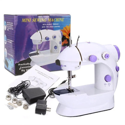 ¡Elimina Arrugas ✨ y Haz Reparaciones Rápidas 🧵 con el Combo Plancha y Mini Máquina de Coser!