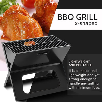 🔥¡Disfruta de asados perfectos en cualquier lugar con nuestro Asador Plegable! 🍖