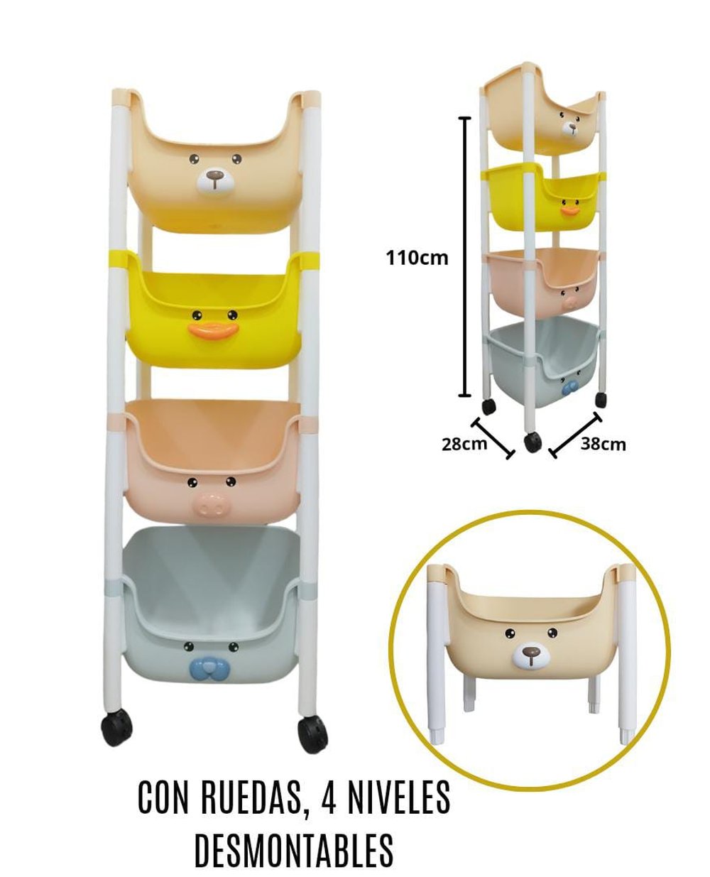 🧸✨Organizador ¡Dile adiós al desorden con estilo! ✨🧸