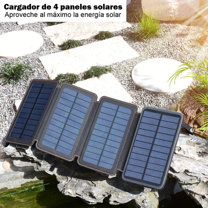 🔋¡Energía infinita donde sea con nuestro Power Bank Solar 20000mAh! 🔋☀️