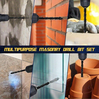 Broca Excéntrica Con Dientes De Sierra De Cuatro Estrías + Extensor Flexible 🎁