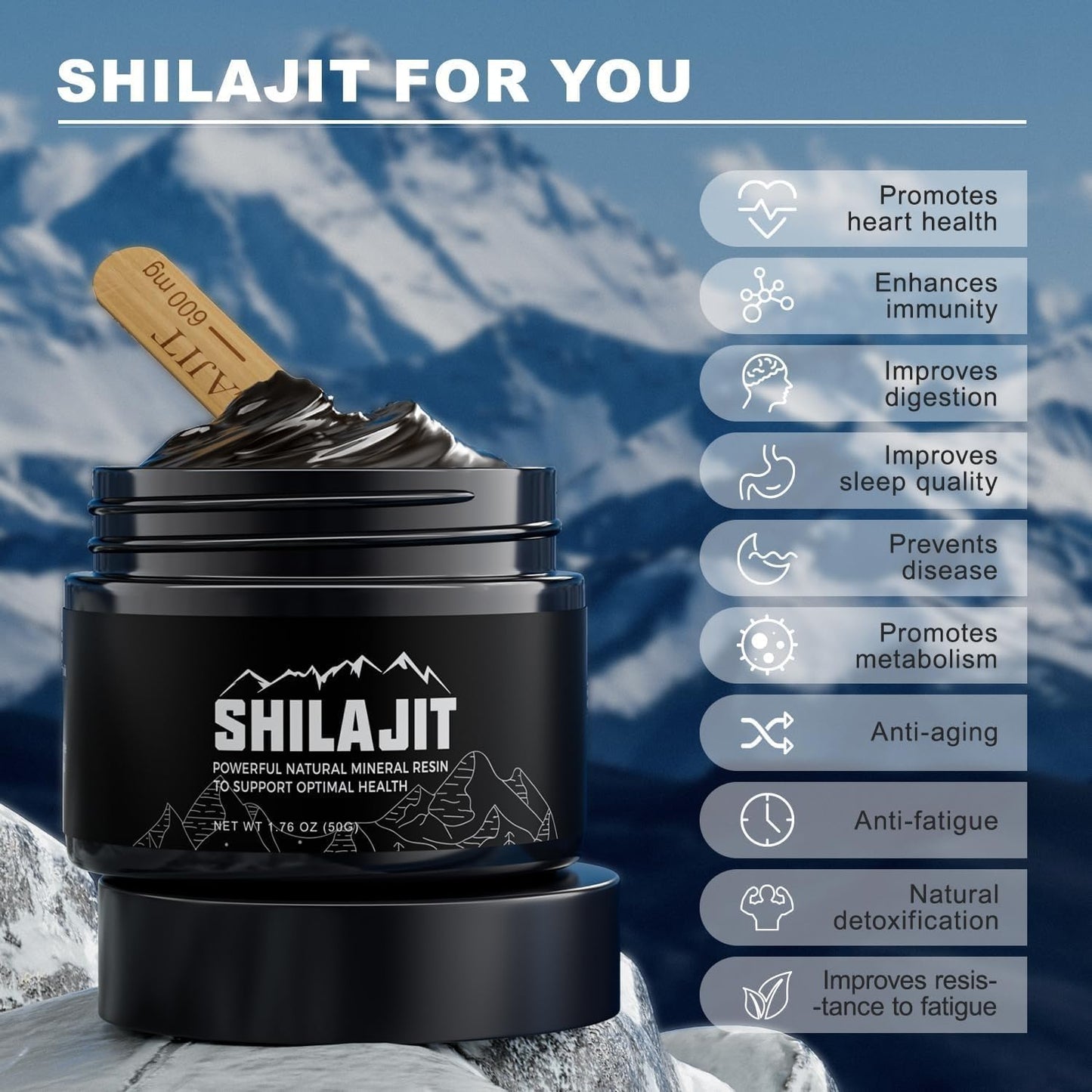 Shilajit: La Bomba Natural para Tu Energía y Vitalidad