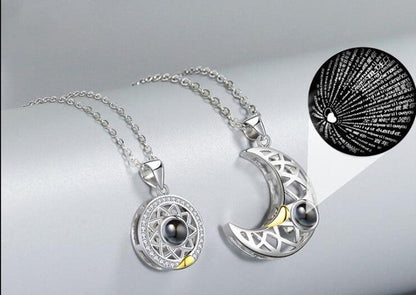 💖 Demuestra tu Amor de Forma Única: Collares que Proyectan 'Te Amo' en 100 Idiomas 🌍