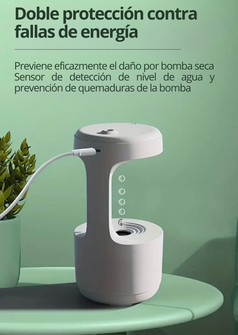 Renueva tu Hogar con el Humidificador Anti Gravedad🌿✨