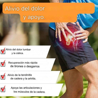 Soporte de compresión de cadera Alivio y Comodidad para Tu Cadera