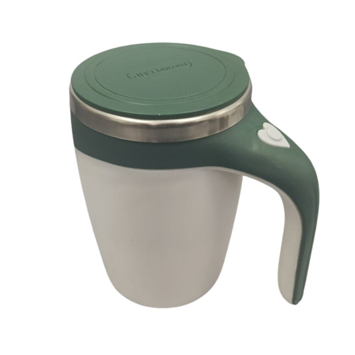 Taza Agitadora Automática de Acero Inoxidable – ¡Mezcla Perfecta al Instante!