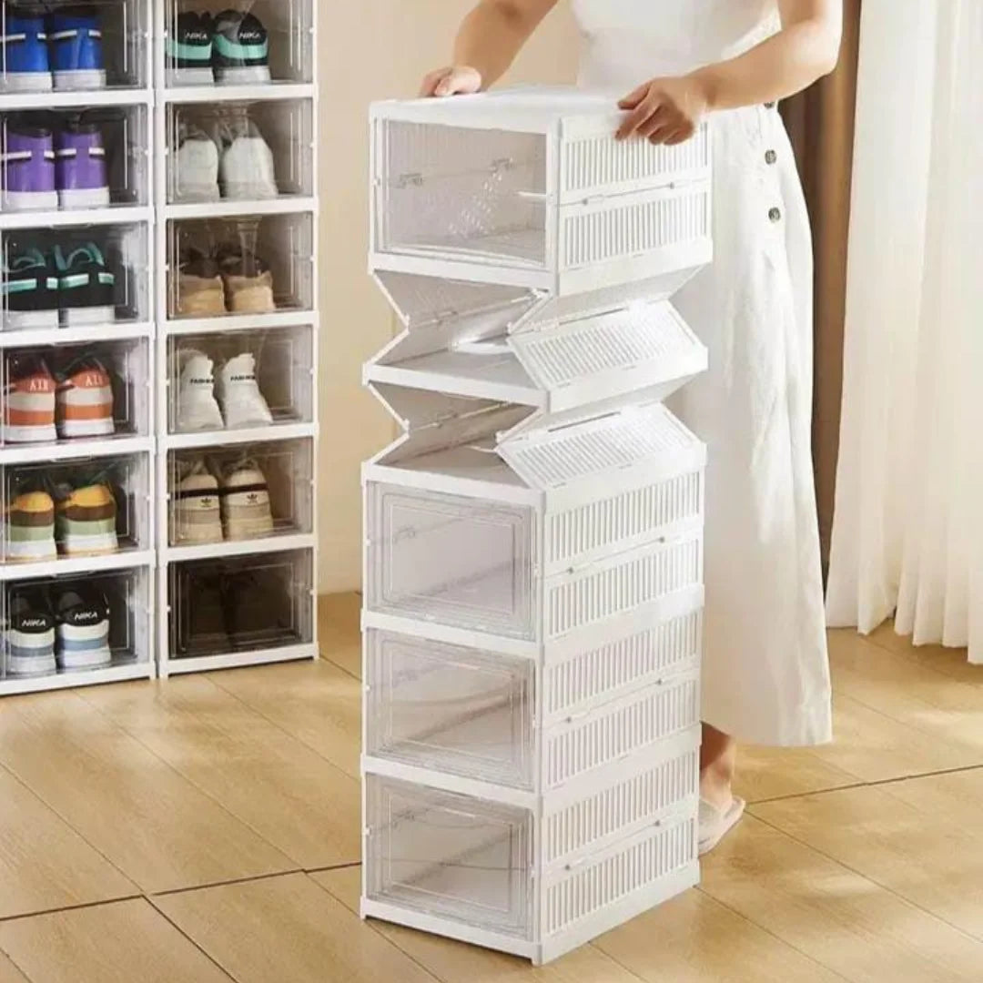 Zapatero Plegable 6 Niveles: Organiza tu espacio de manera fácil y elegante