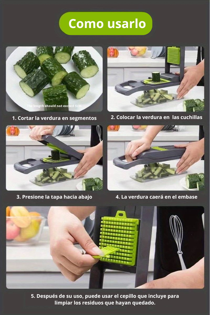 Deja de Complicarte en la Cocina! Corta, Ralla y Rebana Fácil 🔪🥕"