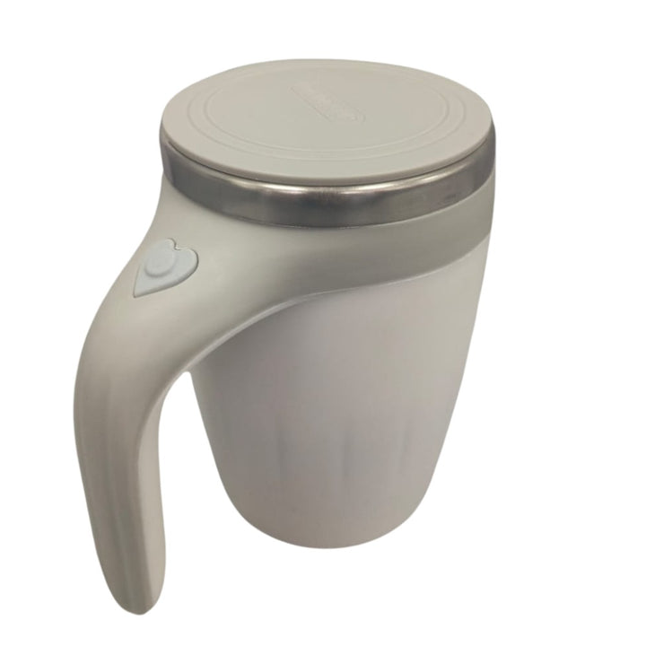 Taza Agitadora Automática de Acero Inoxidable – ¡Mezcla Perfecta al Instante!