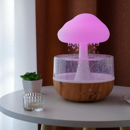 Humidificador De Lluvia: Aromaterapia y Estilo en Tu Hogar