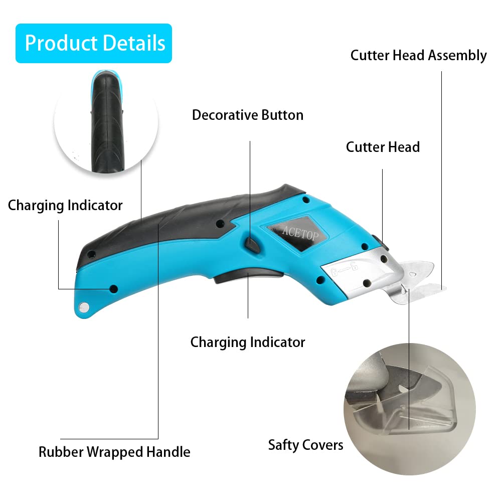 ✂️ Tijeras Eléctricas ⚡️ La Solución Perfecta para Cortes Impecables ✨