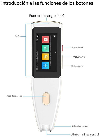 Rompe las barreras del idioma con el Bolígrafo Traductor 🌍