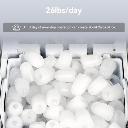Máquina de Hielo: ¡Hielo Fresco en Minutos para Toda la Familia!