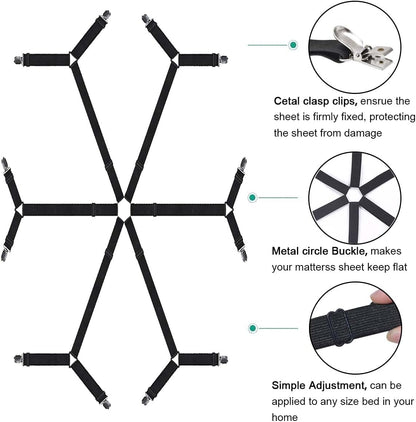 Mantén tus sábanas en su lugar con el soporte perfecto