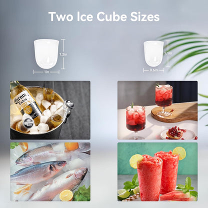 Máquina de Hielo: ¡Hielo Fresco en Minutos para Toda la Familia!