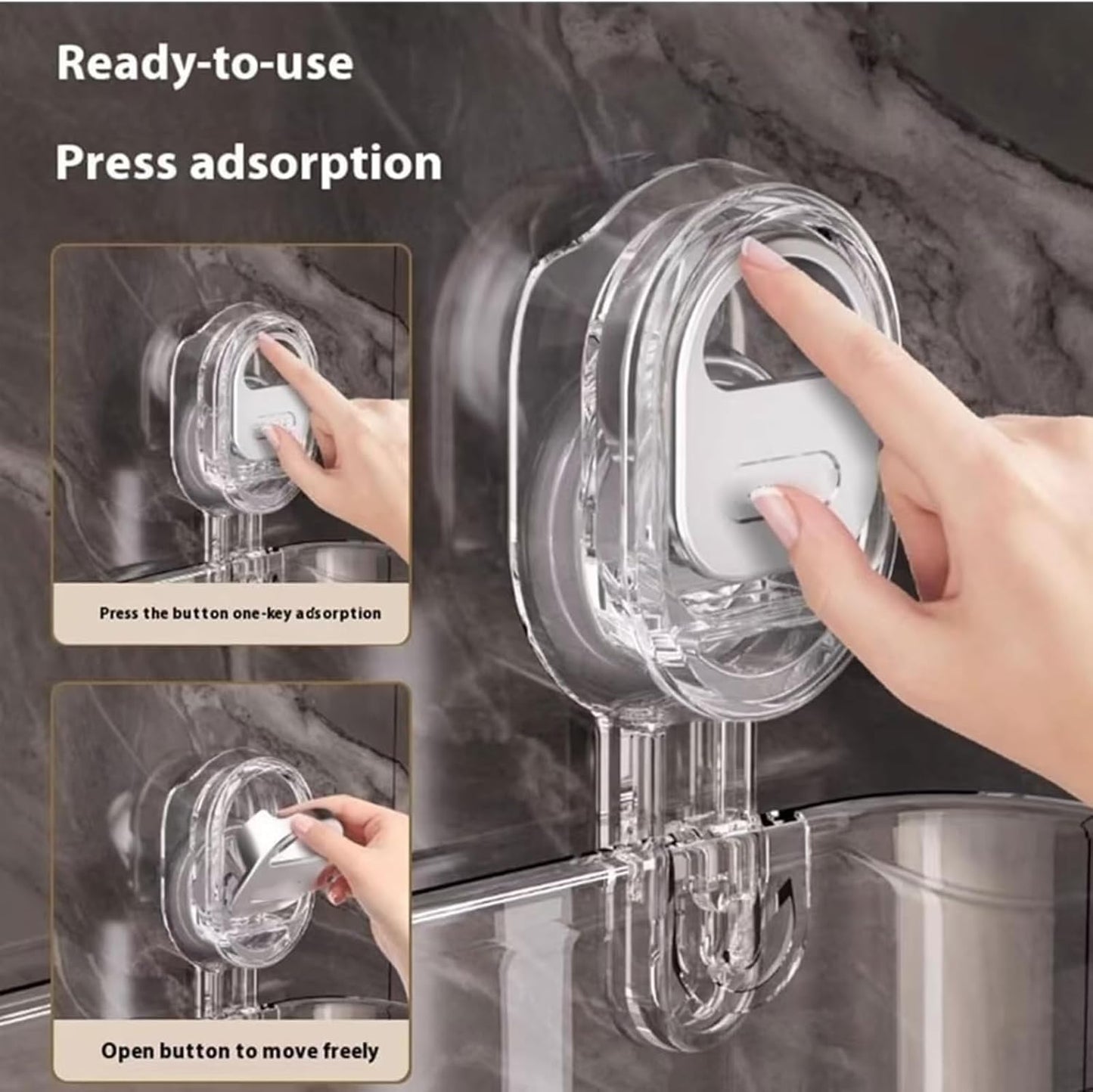 Estante de lujo para tu baño transforma con estilo✨ x2