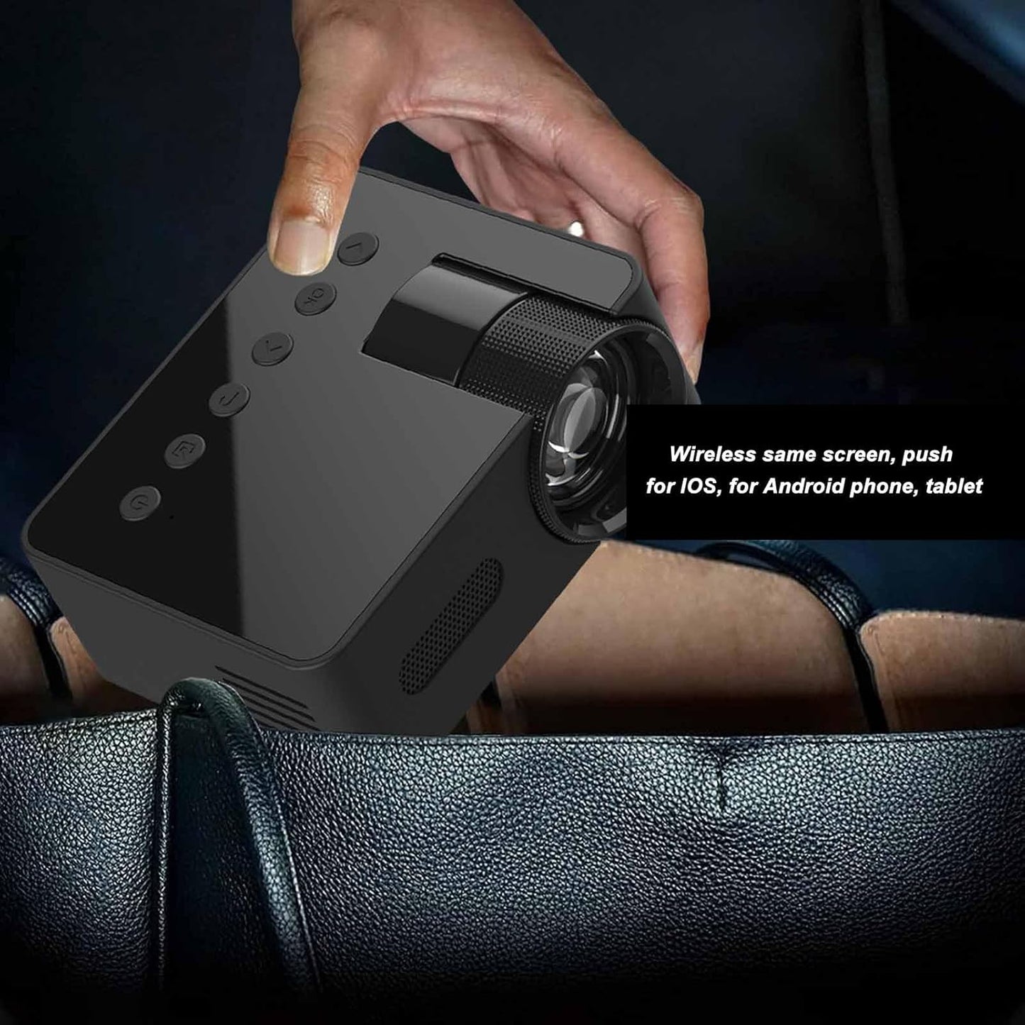 Proyector Portátil Mini: 🎬 ¡Cine en cualquier lugar, cuando quieras! 📽️