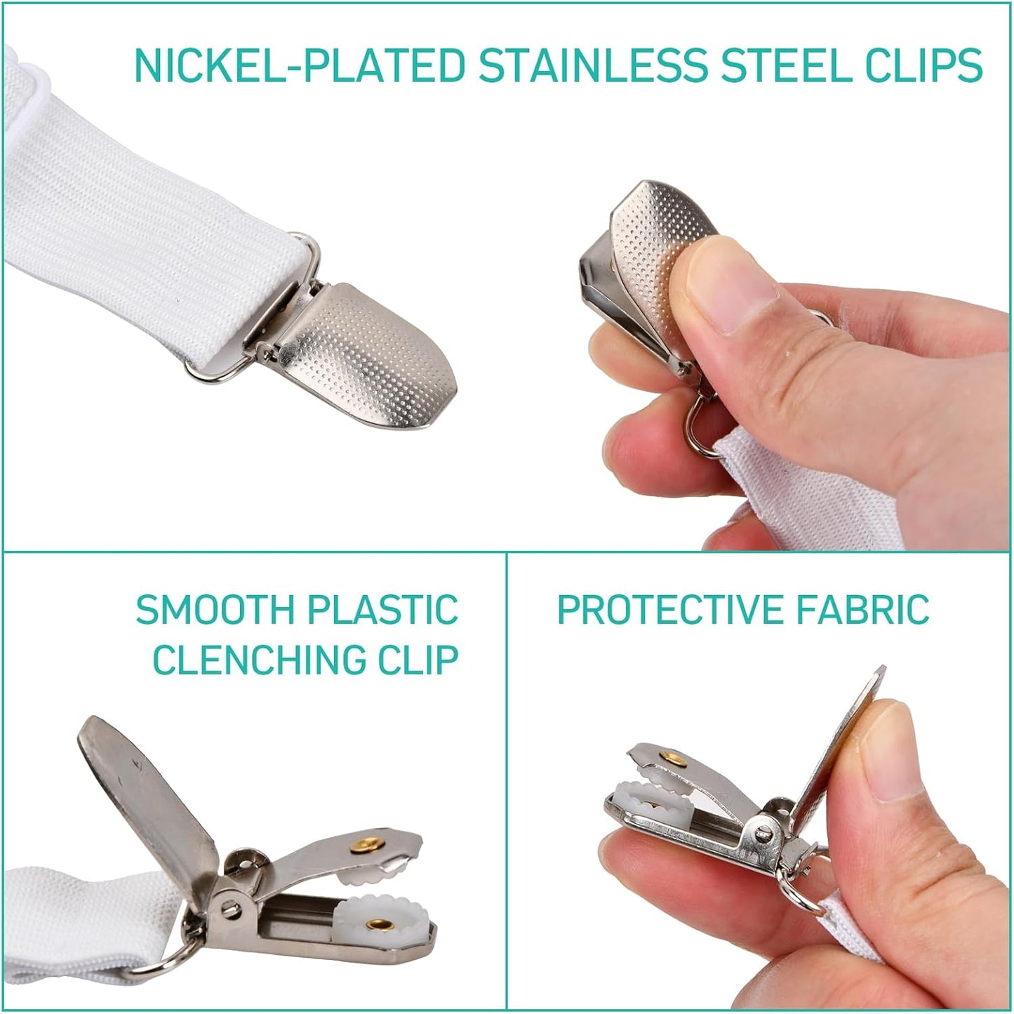 Mantén tus sábanas en su lugar con el soporte perfecto