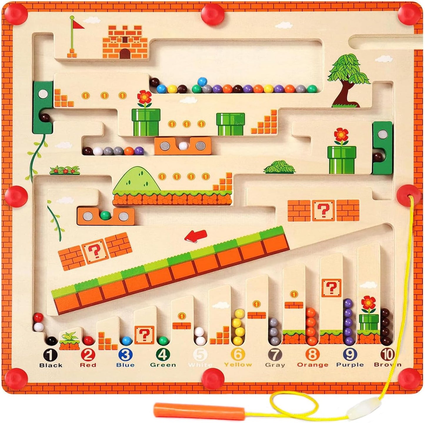 Laberinto Magnético Sensorial y Motriz