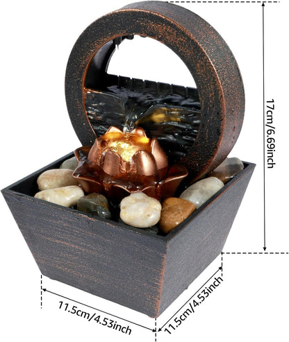 Fuente de Agua flor de loto 🌸