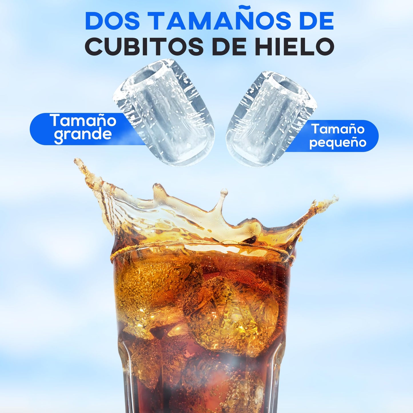 Máquina de Hielo: ¡Hielo Fresco en Minutos para Toda la Familia!