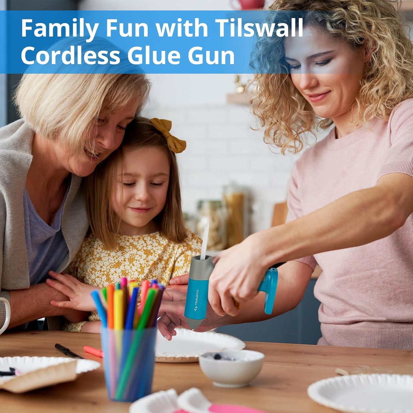 Pegado Rápido y Sin Límites 🔥🔧 ¡La Pistola Inalámbrica que Necesitas!