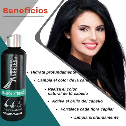 ✨ Cubre tus canas de manera natural sin tintes y químicos costosos 🌿💆‍♀️