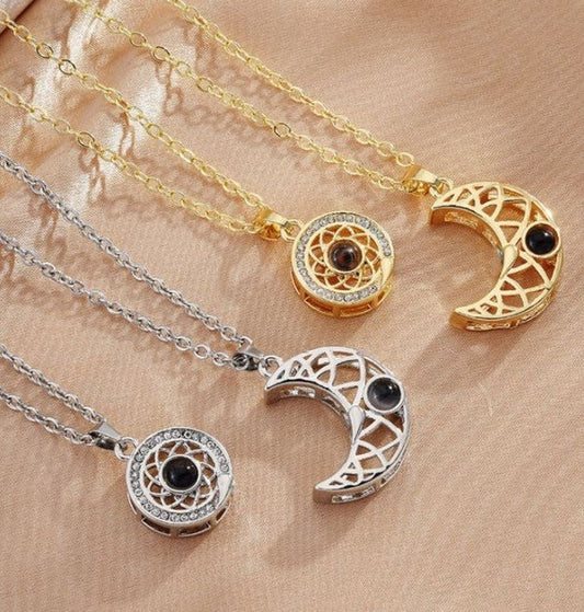 💖 Demuestra tu Amor de Forma Única: Collares que Proyectan 'Te Amo' en 100 Idiomas 🌍