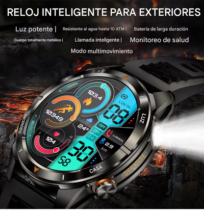 RELOJ DEPORTIVO INDESTRUCTIBLE INTELIGENTE