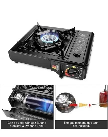 Cocina Rápido y Fácil con Nuestra Estufa de Camping.🔥