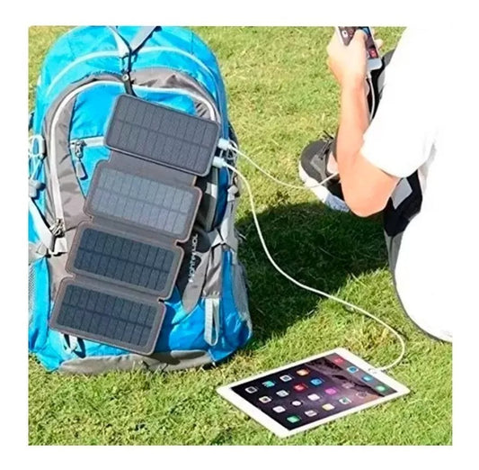 🔋¡Energía infinita donde sea con nuestro Power Bank Solar 20000mAh! 🔋☀️
