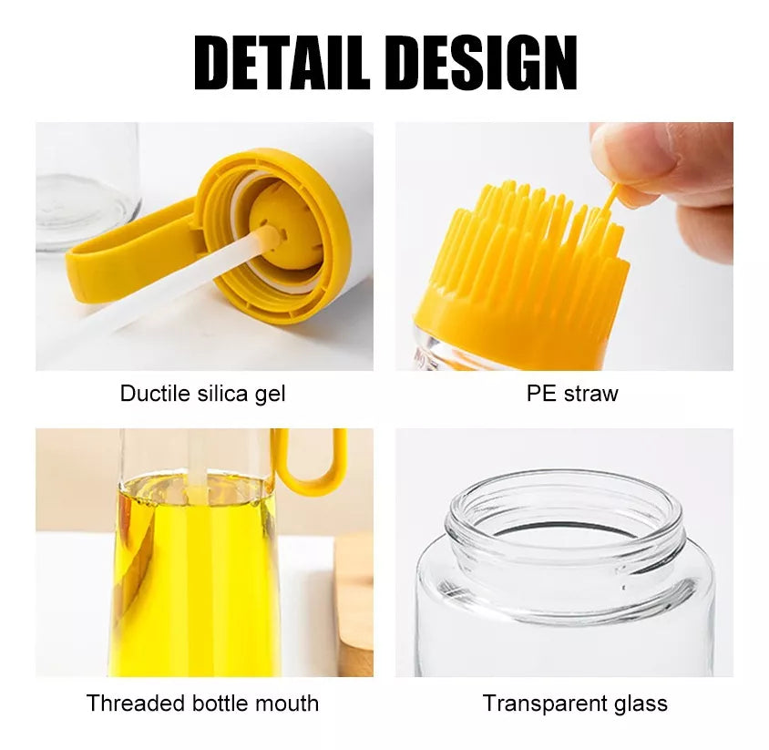 🍳 Organiza Tu Cocina con Estilo: Dispensador de Aceite y Cereal 🥣 ¡Todo al Alcance!