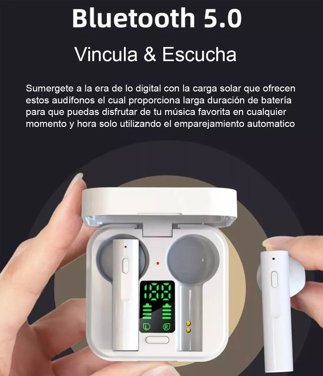 Disfruta Música Sin Límites con los AirPods Solares