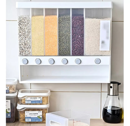 🍳 Organiza Tu Cocina con Estilo: Dispensador de Aceite y Cereal 🥣 ¡Todo al Alcance!