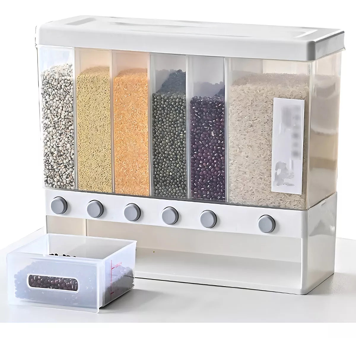 🍳 Organiza Tu Cocina con Estilo: Dispensador de Aceite y Cereal 🥣 ¡Todo al Alcance!