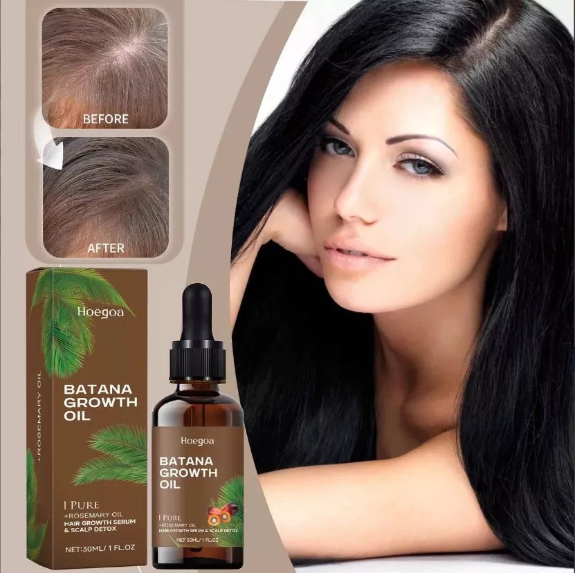 Recupera el Crecimiento y Brillo de tu Cabello con Aceite de Batana! 🌿✨