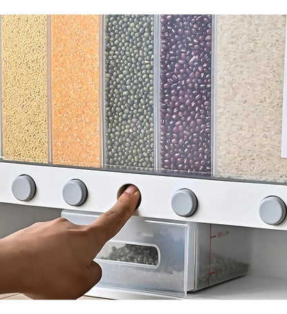 🍳 Organiza Tu Cocina con Estilo: Dispensador de Aceite y Cereal 🥣 ¡Todo al Alcance!