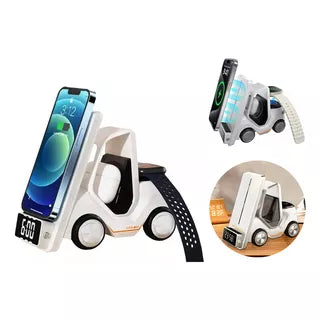 📱¡Elimina el desorden de cables y carga todos tus dispositivos en un solo lugar! 🔌⌚️