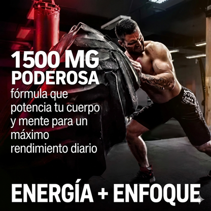 Suplemento fuerza y vitalidad,