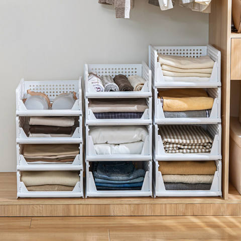 ¡Adiós al desorden! 🧺 Organiza tu armario fácil y rápido ✨