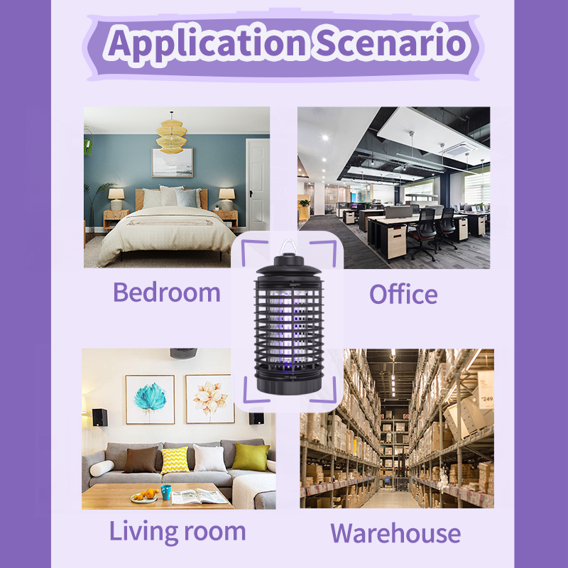 🌙 Di Adiós a los Insectos con Nuestra Lámpara Electrónica Anti insectos 🦟